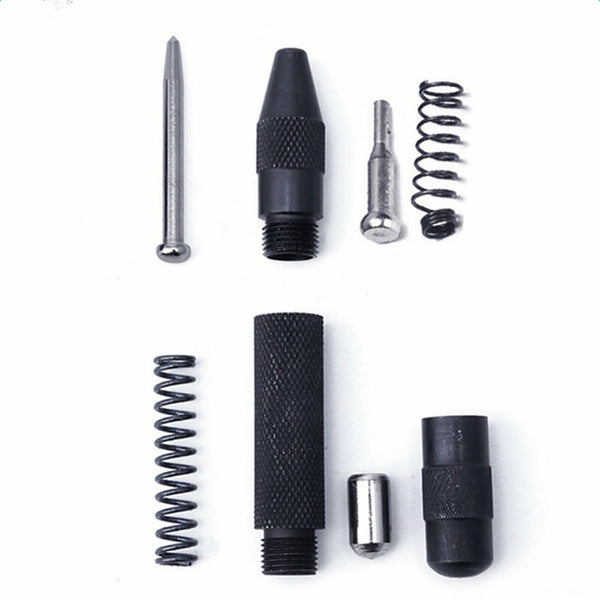 125mm Automatic Centre Punch Adjustable Spring Loaded Metal Drill Tool Bodied AU