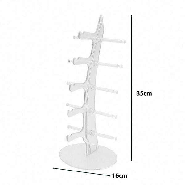 Display Rack Plastic Sunglasses Holder Stand Glasses Stand Shelf Eyeglasses Show