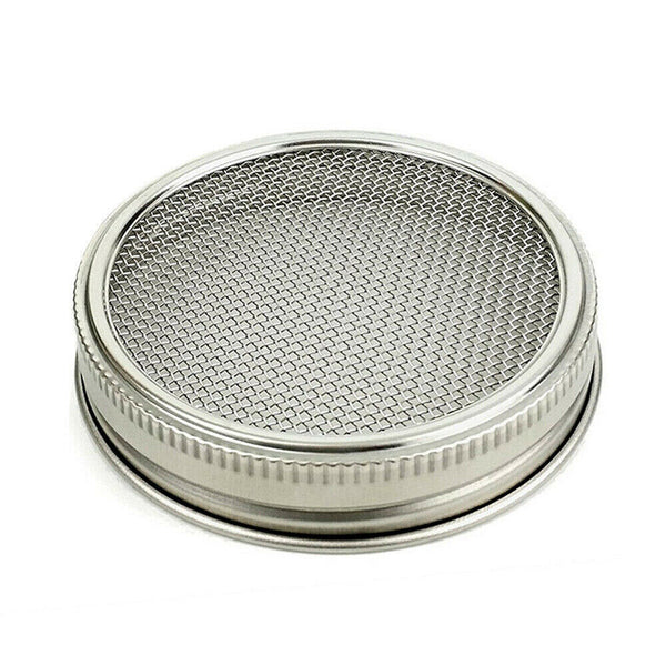 Seed Sprouting Lids Tools Strainer Screen Kits for Wide Mouth Mason Canning Jar