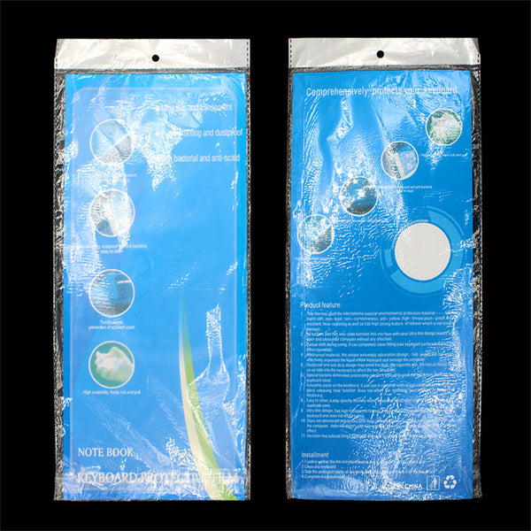 3x Universal Waterproof Transparent Silicone Laptop Keyboard Cover Dust Proof Cl