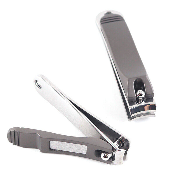 Nail Clippers for Thick Nails Toe Finger Best Large Sharp Cuticle Nipper Catcher
