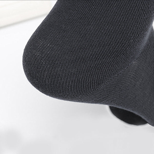 Bamboo Socks Quarter Heavy Duty Work Socks Summer Work Black Socks Thick 12 pair