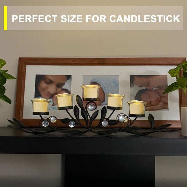 24X LED Flameless Tea Light Wedding Decoratio Tealight Candle Battery Included