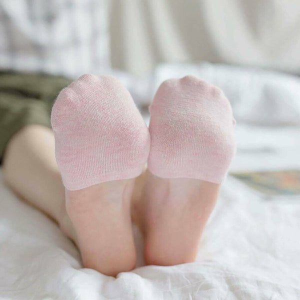 Women Half Foot Toe Cover Solid Socks Invisible Breathable Casual
