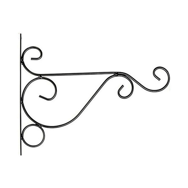 Plant Hanger Wall Hanging Bracket Iron Basket Rack Hook Garden Flower Pot Holder