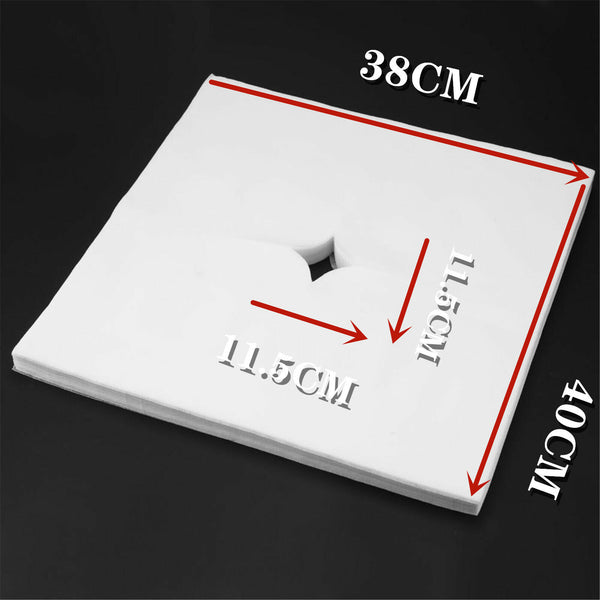 Beauty Salon Disposable Face Pad Bed Table Face Hole Cover Massage