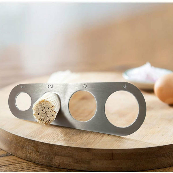 2X Stainless Steel Pasta Serving Size Measuring Tool Spaghetti Noodle Portion A