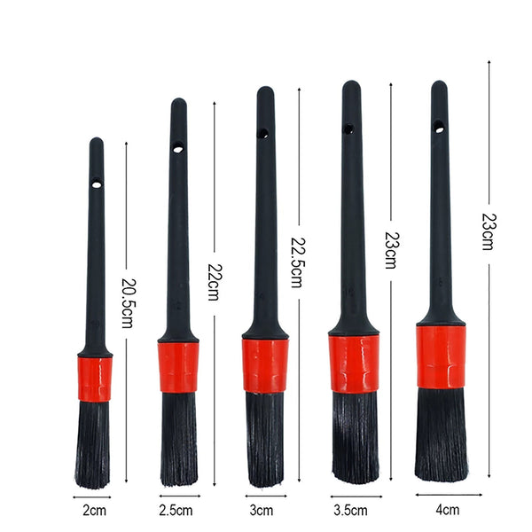 10X Car Detailing Cleaning Brush Set For Auto Crevice Engine Wheel Air Cleaner
