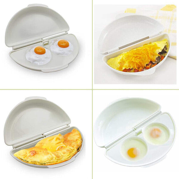 Microwave Egg Omelette Omelett Omelet Pan Maker Microwavable Cooker Free Post AU