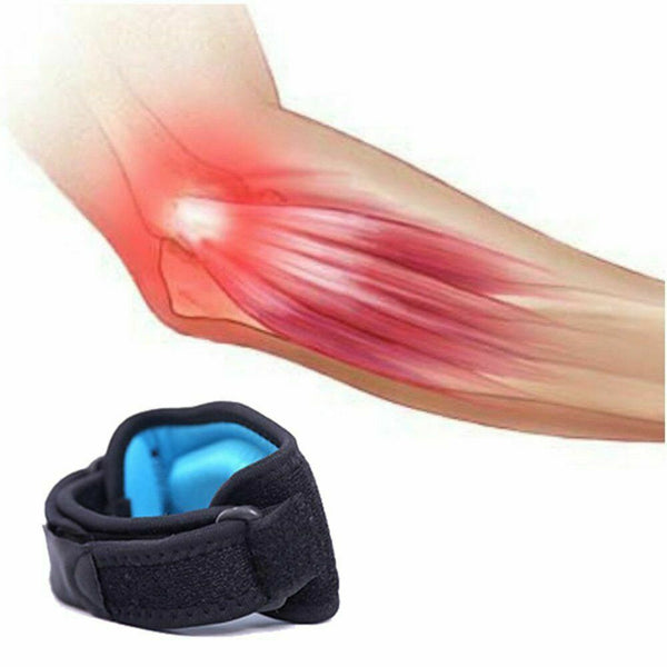 Adjustable Tennis/Golf Elbow Support Brace Strap Band Forearm Protect Wrap - Lets Party