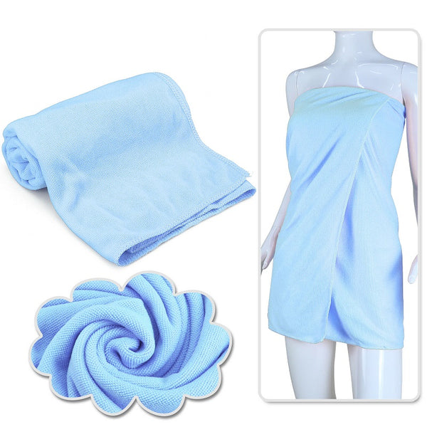 70x140cm Microfiber Bath Beach Towel Gym Sport Footy Travel Yoga Swimming Drying - Lets Party