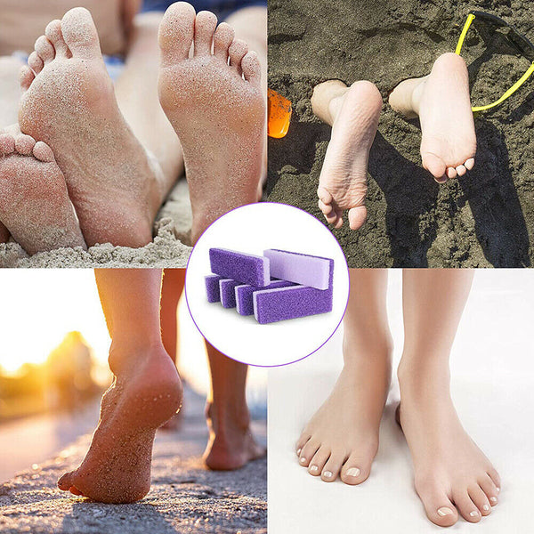 Exfoliate Foot File Rasp Scrubber Pedicure Dead Skin Callus Remover Peel massage - Lets Party