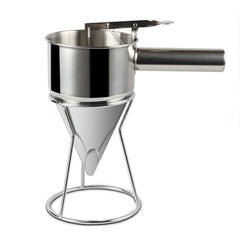 Stainless Steel Donut Cupcake Waffle Batter Funnel Pancake Dispenser Baking Tool