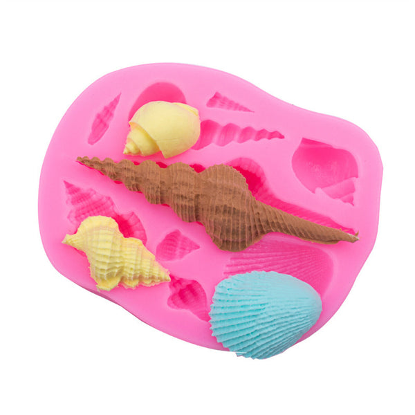 Sea Beach Nautical Animals Mermaid Silicone Fondant & Chocolate Mould Mold