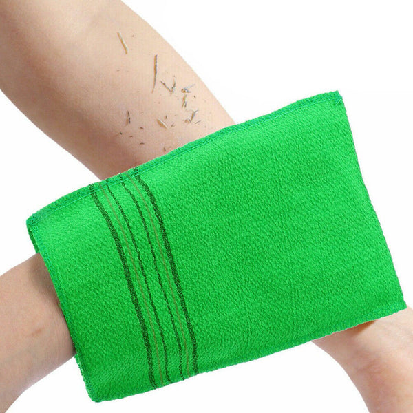 4PCS Exfoliating Mitten Scrub Bath Towel Viscose Italy Korean Washcloth