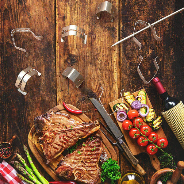 Probe Thermometer Barbecue 3 Clips Holder Meat For Maverick iGrill Clip BBQ
