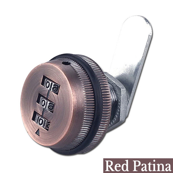 3 Digital Code Combination Cam Lock Furniture Post Mail Box Cabinet Locker Safe