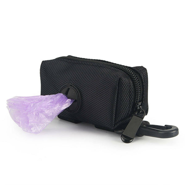 Dog Poop Bag Holder Pet Puppy Garbage Waste Pick Up Bags Dispenser Pouch Outdoor