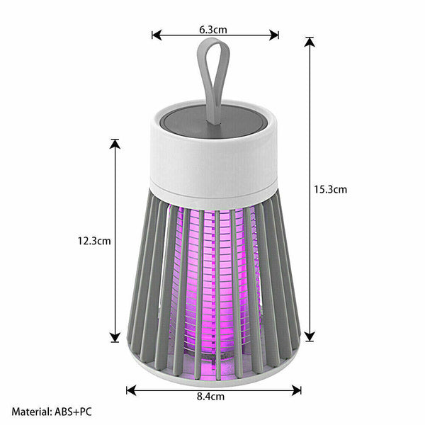 Electric LED UV Mosquito Trap Killer Lamp Insect Catcher Fly Bug Zapper Mozzie