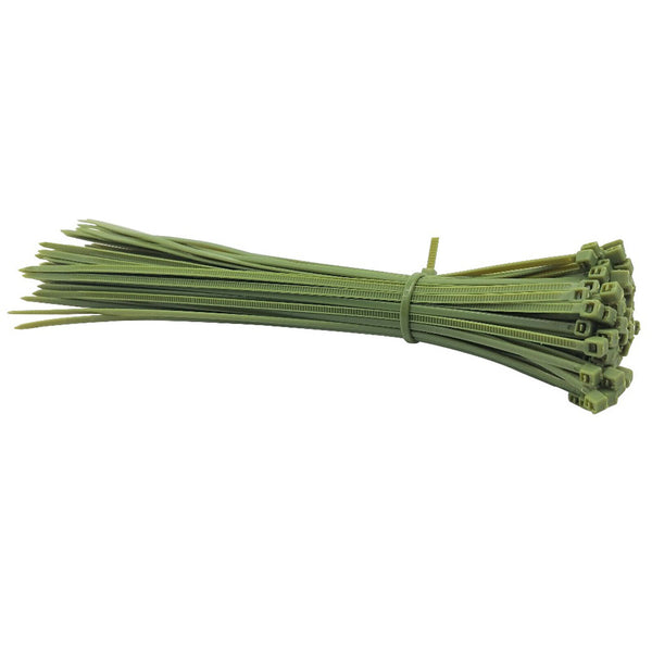 100pcs Colourful Cable Ties Zip Nylon UV Stabilised Bulk Cable Tie For Trade Use