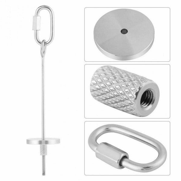 Stainless Steel Bird Parrot Cage Skewer Food Meat Stick Spear Fruit Toy Holder