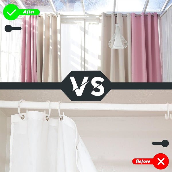 5/10/20/50X Roman Blind Window Curtain Ring Curtain Grommets Curtain Eyelet Ring