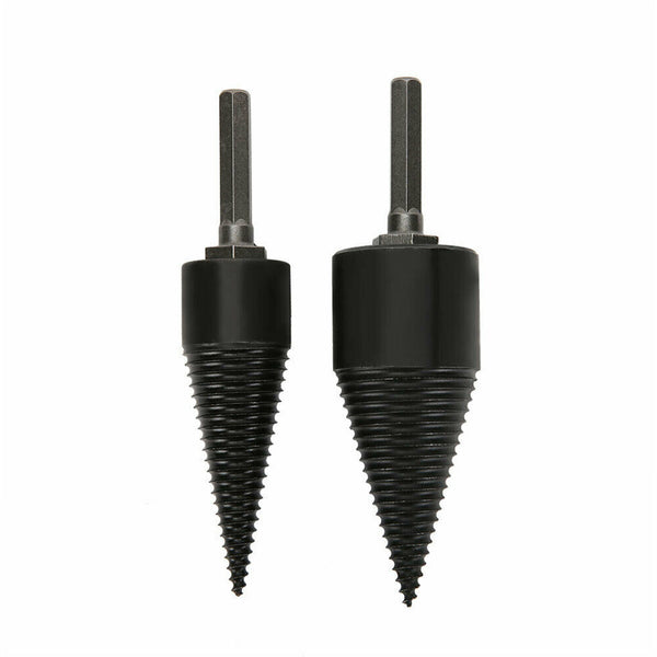 High Speed Twist Firewood Drill Bit Wood Splitter Splitting Cone Driver