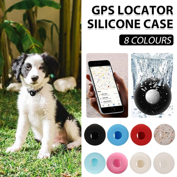 Silicone Pet Protective Case for Airtag Loop Apple GPS Finder Dog Cat Collar AU