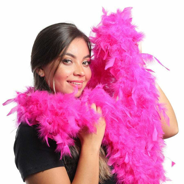 2M Feather Boa Stripe Fluffy Craft Costume Dress Up Wedding Party Flower Decor