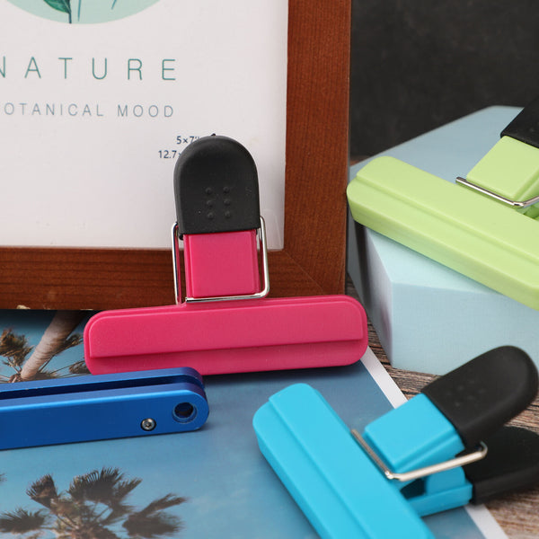 6-12PCS Sealing Chip Clips Plastic Sealer Grip Snack Food Storage Bag Sealing AU