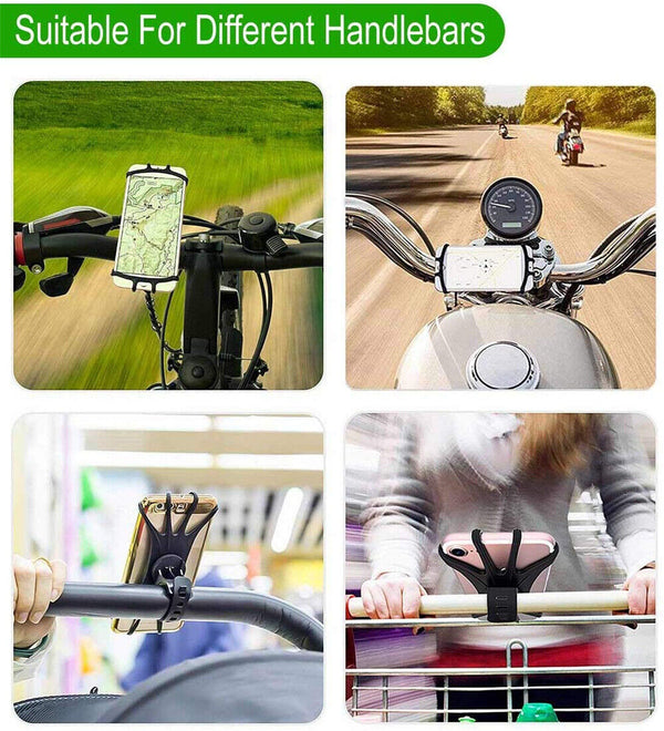 Universal Motorcycle Bike Mount Phone Holder Cradle fit for iPhone Galaxy GPS AU