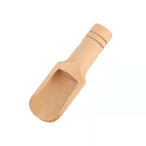 Mini Wooden Salt Spoons Tea Coffee Scoops Seasoning Candy Spices Bath Salt Spoon