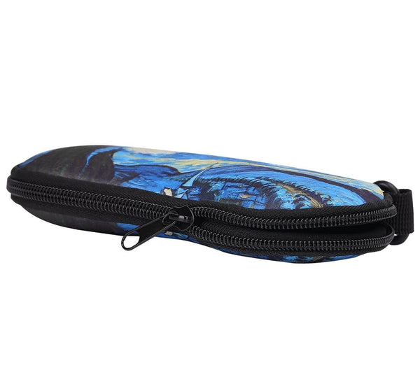 1X Light Sunglasses Soft Case Zipper Eyeglass With Belt Clip Travel Case Bag New