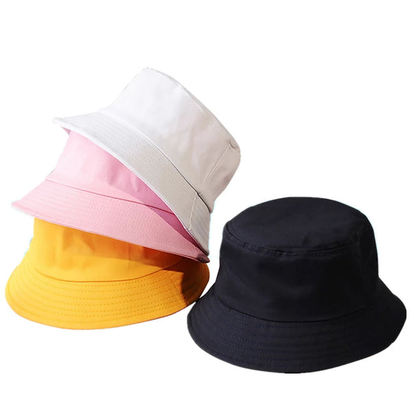 Women Men Bucket Hat Unisex Cap Cotton Fishing Hiking Camping Outdoor Sun Beach