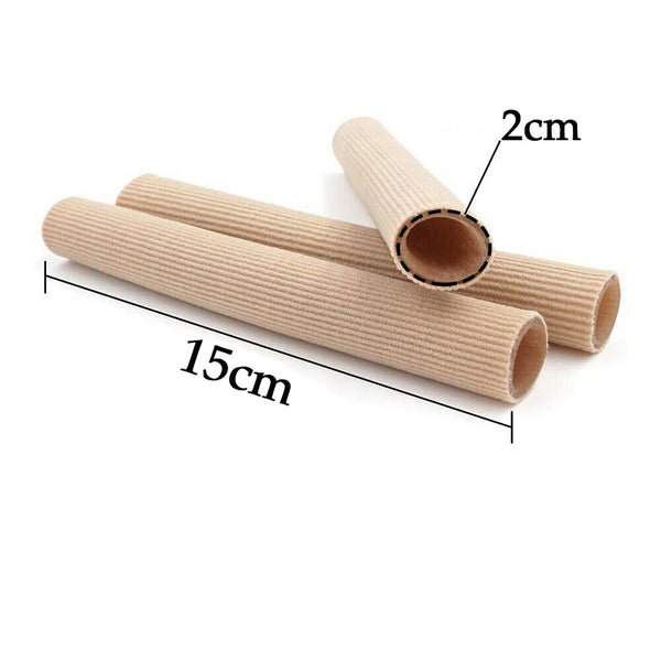 5/10X Silicone Toe Sleeve Gel Toe Cap Cover Protector Finger Tube Pain Relief AU