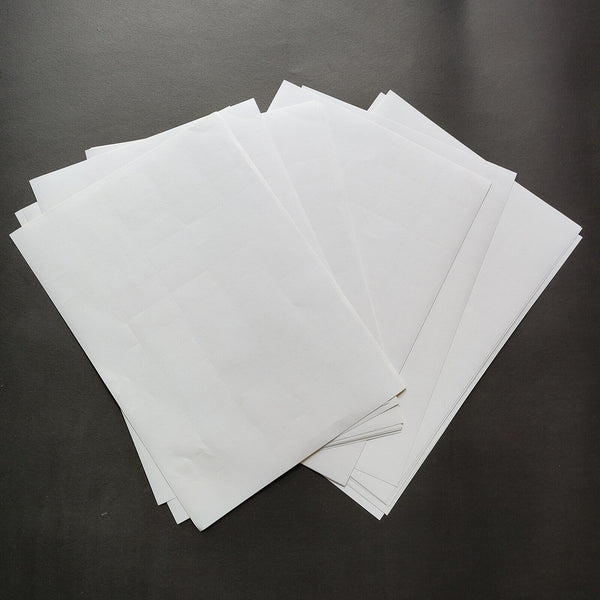 1300pcs Self Adhesive Labels Stickers White Blank School Office Tag 20 Sheets AU