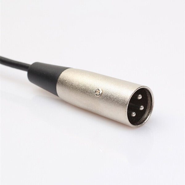 Y Adapter One 1 x Female to Two 2 x Male XLR Splitter Cable Lead Short Dual DMX