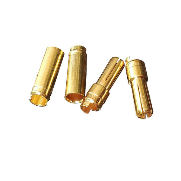 10-30PC EC5 Banana Plug Female Male Gold Connector Socket for AMASS 5mm E-flite