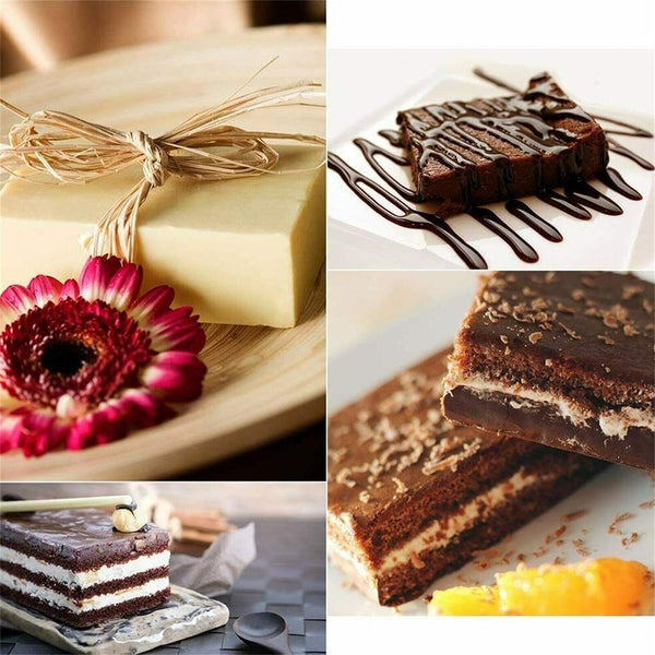 Silicone Soap Mould DIY Handmade Soap Making Rectangle Shape Molds AU