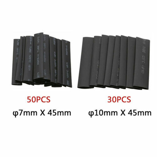 140PCS Cable Lugs Battery Copper Ring Crimp Terminals Electrical Wire Connectors