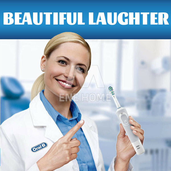 DUAL CLEAN Oral-B Compatible Tooth Brush Heads Electric Replacement Floss Flexi - Lets Party