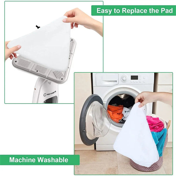 Replacement Cleaner For Steam Mop Pads Washable Microfibre Floor Pads AU