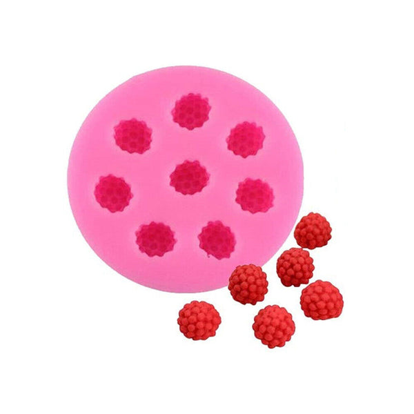 Candle Mold Strawberry Segment Fruit Soap Candles Mulberry Silicone 3D Mould DIY