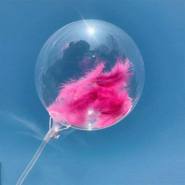 45 cm Super Transparent Bubble Balloon Jumbo Helium Clear BOBO Wedding Party 16