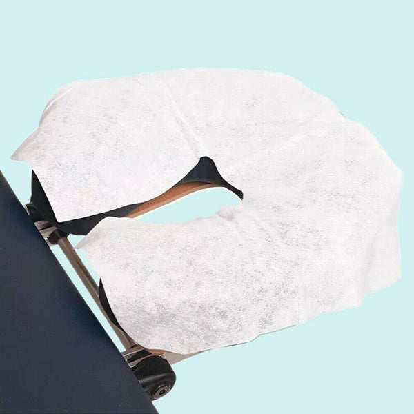 Disposable Cushion Circle Cover Massage Table Fitted Head Face Rest AU