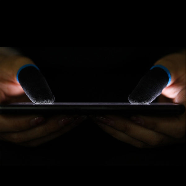 10PCS Gaming Finger Sleeve Mobile Screen Game Controller Sweatproof Gloves AUS