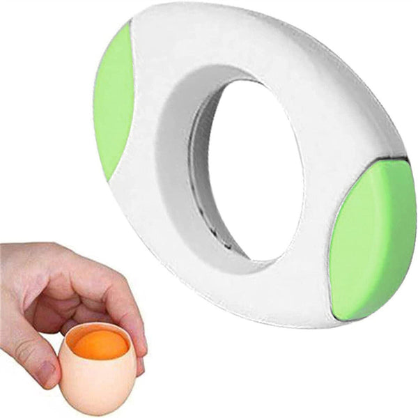 1-3X Egg Cutter Stainless Steel Boiled Egg Shell Topper Cutter Snipper Opener To