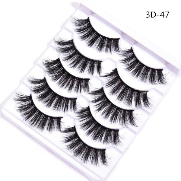Magnetic False Eyelashes Natural Eye Lashes Extension Liquid Eyeliner Tweezer