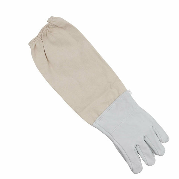 Goatskin Protective Bee Keeping & Vented Long Sleeves Beekeeping Gloves XL/XXL