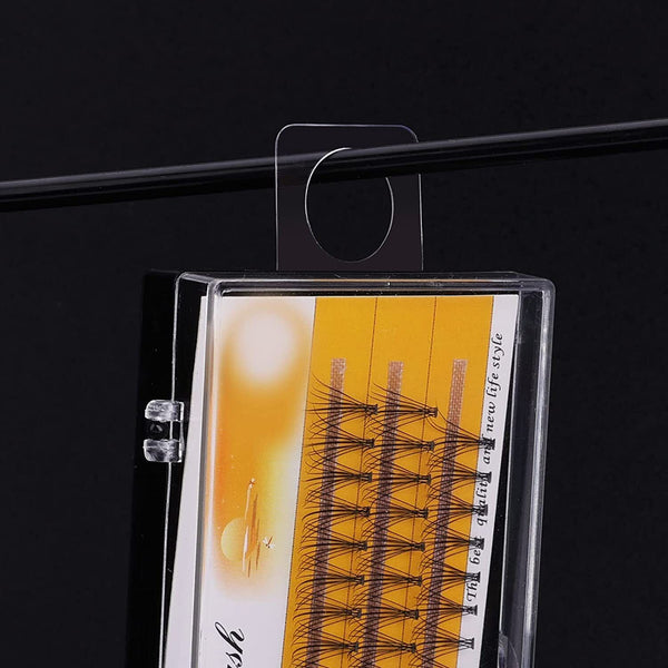 Clear Hang Tab With Adhesive Hook Hole Style Hang Sell Stock Shop Retail